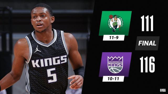 星空体育入口-福克斯末节13分力斩绿军 国王6战5胜重回正轨